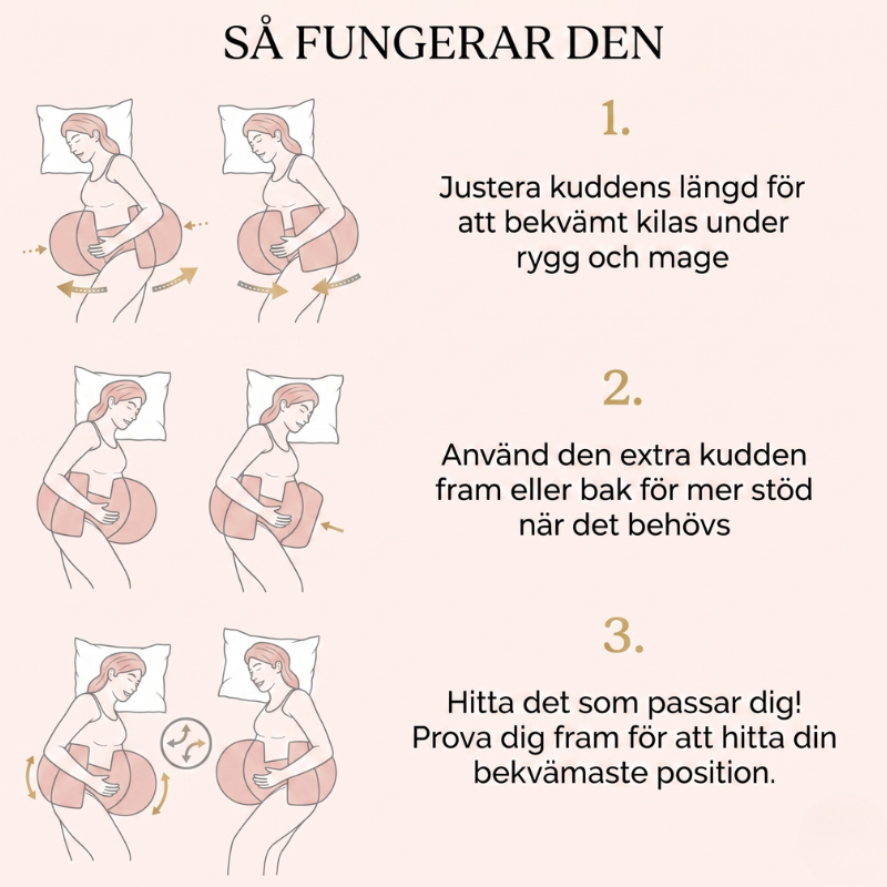 Lykke Gravidkudde