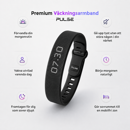 Pulse väckningsarmband